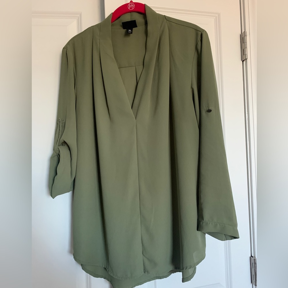 GUC Olive color blouse